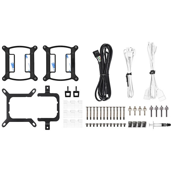 Система жидкостного охлаждения Thermaltake TH360 V2 Ultra ARGB Sync Hydrangea Blue - CL-W420-PL12BU-A - фото 5