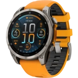 Умные часы Garmin Fenix 8 47mm Grey/Orange (010-02904-11)