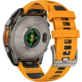 Умные часы Garmin Fenix 8 47mm Grey/Orange (010-02904-11)