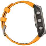 Умные часы Garmin Fenix 8 47mm Grey/Orange (010-02904-11)