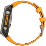 Умные часы Garmin Fenix 8 47mm Grey/Orange (010-02904-11)