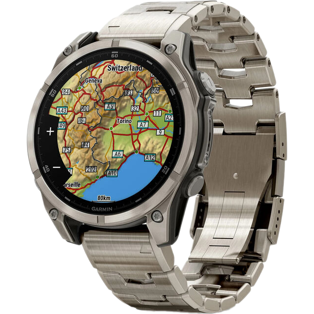 Умные часы Garmin Fenix 8 47mm Grey/Titan - 010-02904-40 - фото 2