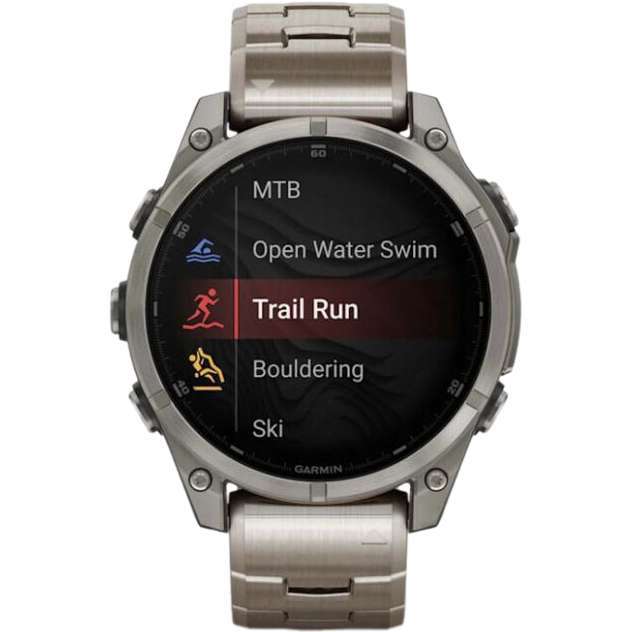 Умные часы Garmin Fenix 8 47mm Grey/Titan - 010-02904-40 - фото 5