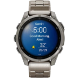 Умные часы Garmin Fenix 8 47mm Grey/Titan (010-02904-40)