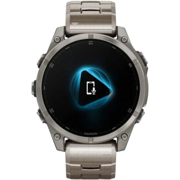 Умные часы Garmin Fenix 8 47mm Grey/Titan - 010-02904-40 - фото 8