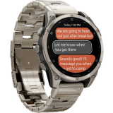 Умные часы Garmin Fenix 8 47mm Grey/Titan (010-02904-40)