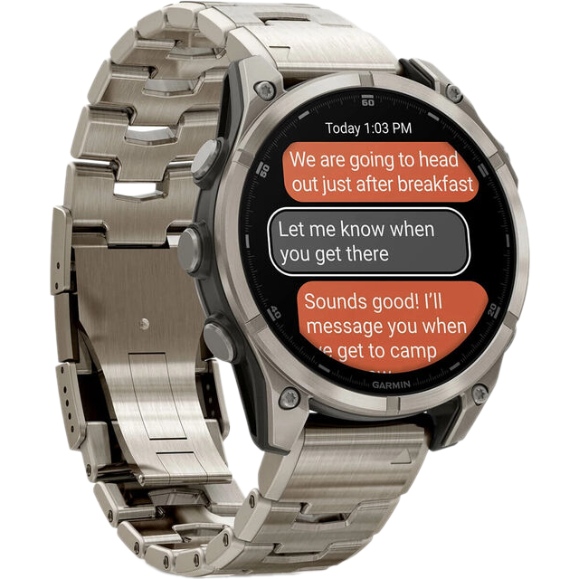 Умные часы Garmin Fenix 8 47mm Grey/Titan - 010-02904-40 - фото 11