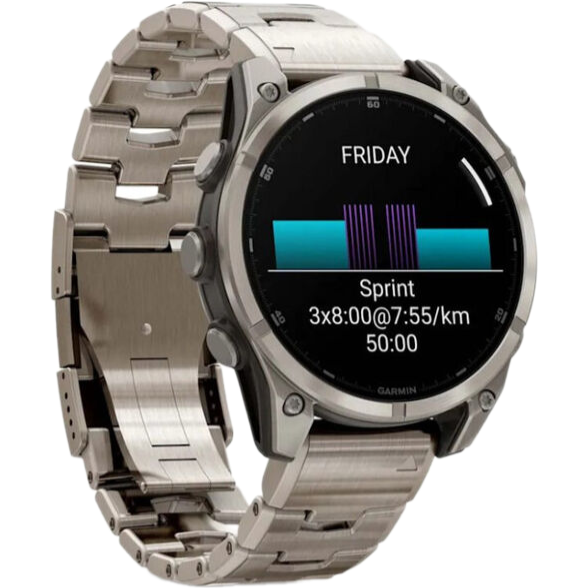 Умные часы Garmin Fenix 8 47mm Grey/Titan - 010-02904-40 - фото 12