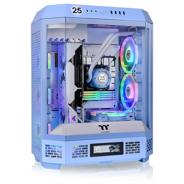 Корпус Thermaltake The Tower 600 Hydrangea Blue (CA-1Z1-00MFWN-00) - фото 5