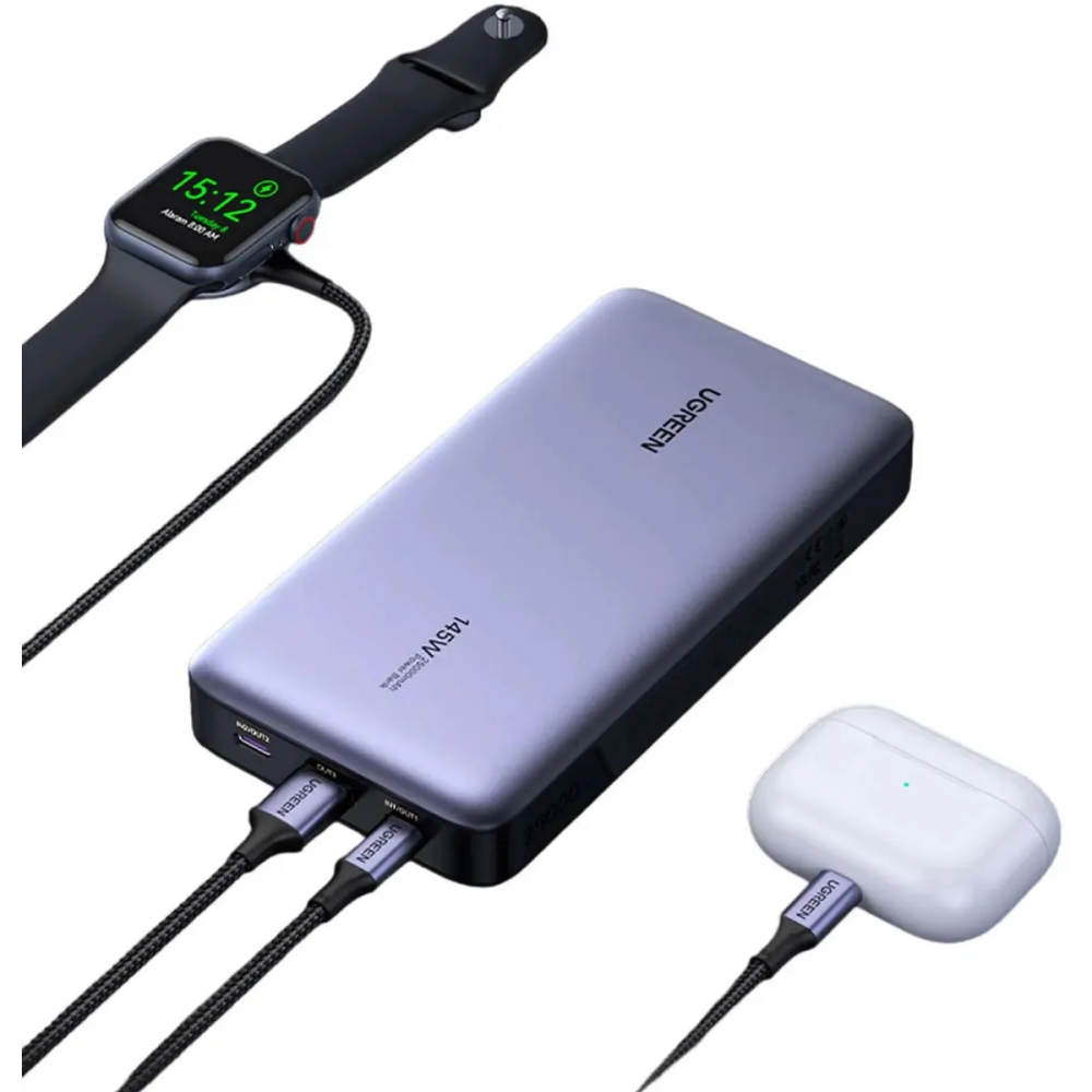 Внешний аккумулятор UGREEN PB205 (90597A) - фото 2