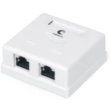 Розетка RJ-45 Cabeus WS-8P8C-Cat.5e-SH-2