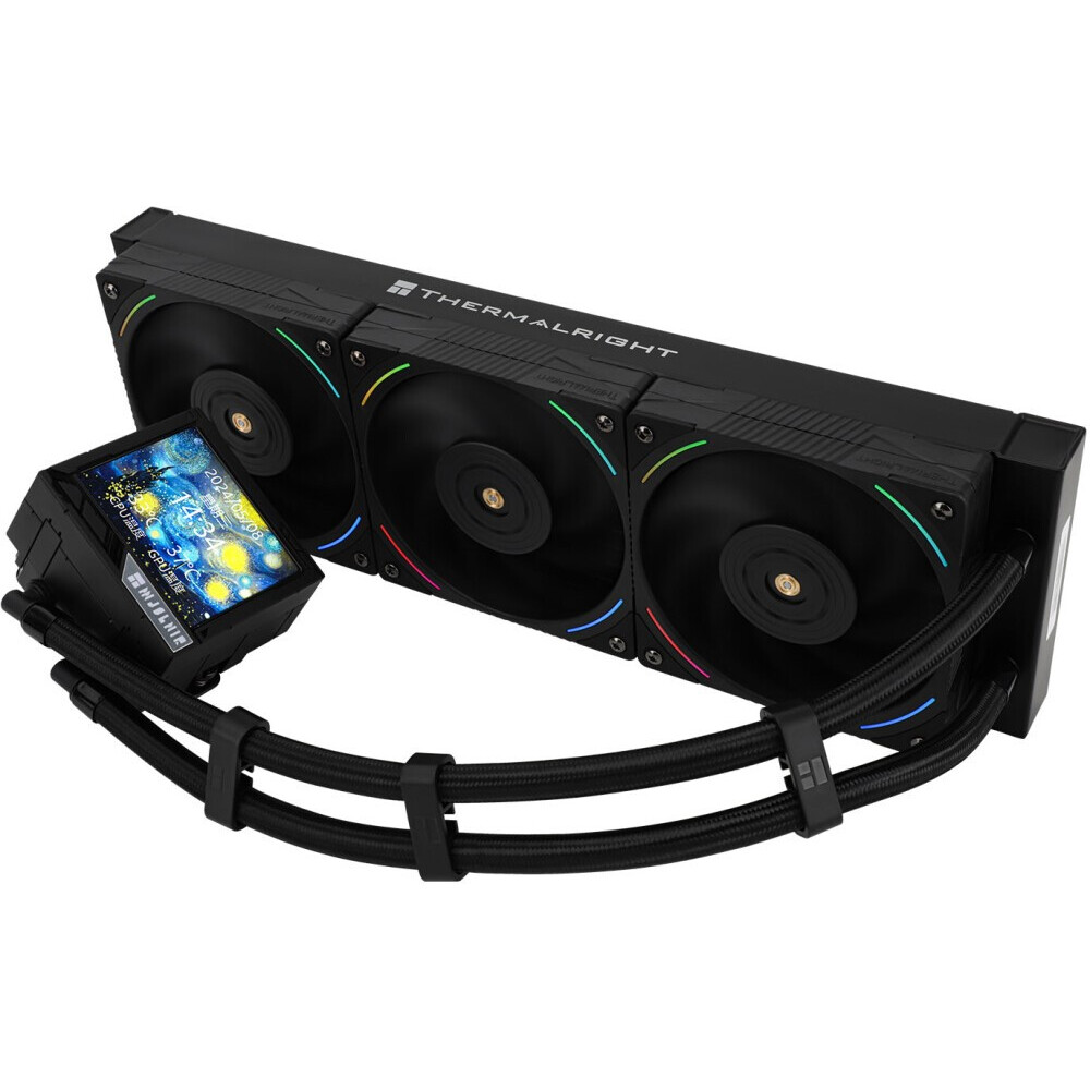 Система жидкостного охлаждения Thermalright Mjolnir Vision 360 Black ARGB - M-VISION-360-BL-ARGB - фото 2