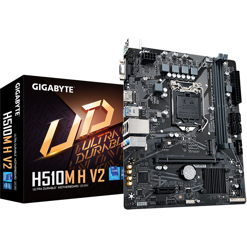 Материнская плата Gigabyte H510M H V2 (rev. 2.0) - фото 4
