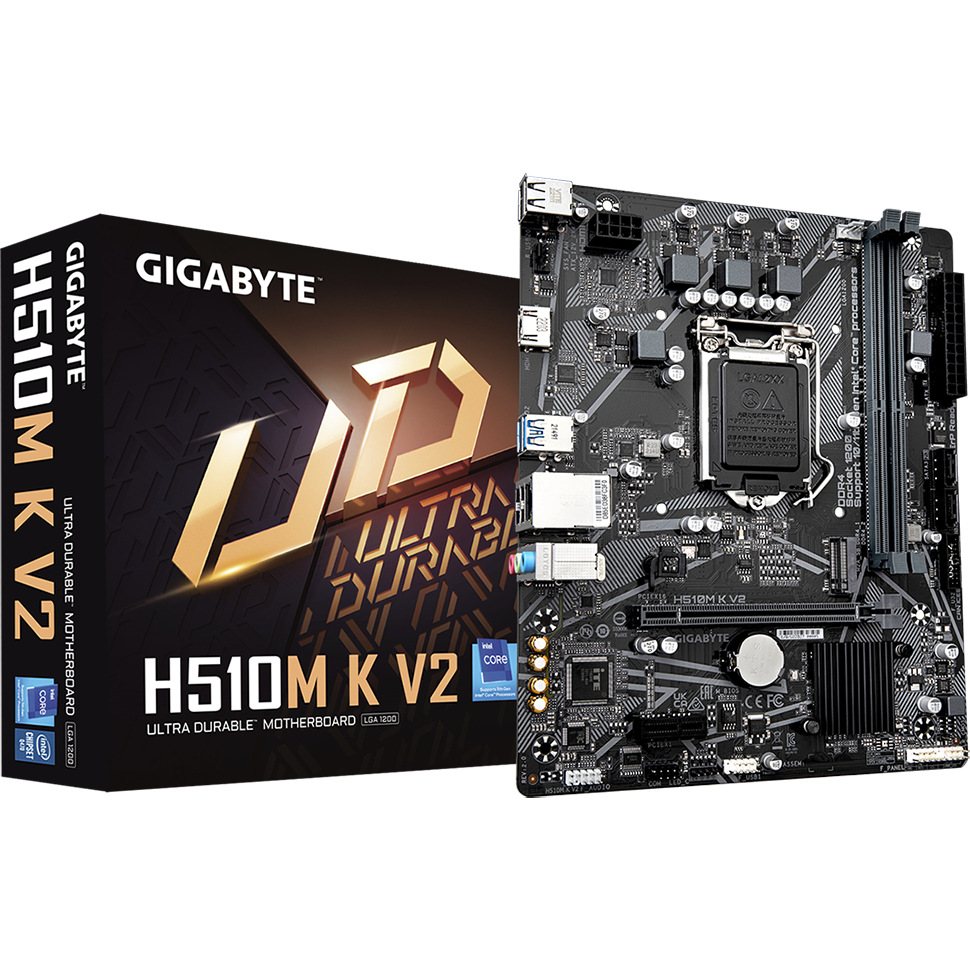Материнская плата Gigabyte H510M K V2 (rev. 2.0) - фото 4