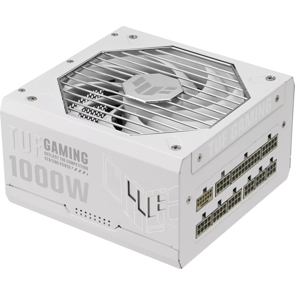Блок питания 1000W ASUS TUF Gaming Gold White Edition (TUF-GAMING-1000G-WHITE)
