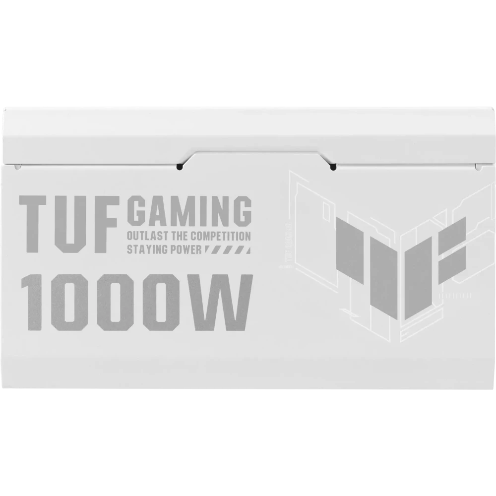 Блок питания 1000W ASUS TUF Gaming Gold White Edition (TUF-GAMING-1000G-WHITE) - 90YE00S5-B0NA00 - фото 2