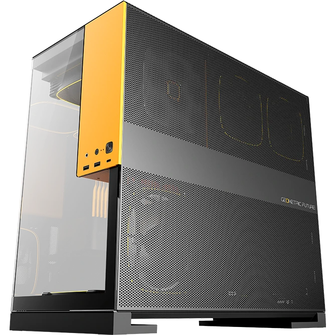 Корпус Geometric Future Model 5 Black/Yellow - 1AM5WKBY00100 - фото 2