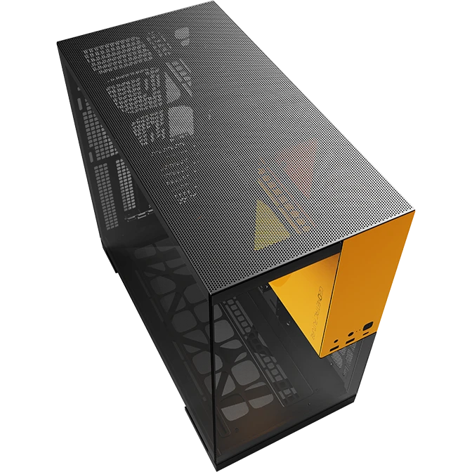 Корпус Geometric Future Model 5 Black/Yellow - 1AM5WKBY00100 - фото 4