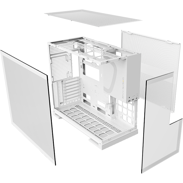 Корпус Geometric Future Model 5 White - 1AM5WKWT00100 - фото 3