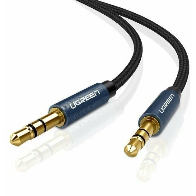 Кабель 3.5 Jack (M) - 3.5 Jack (M), 3м, UGREEN AV112 Blue