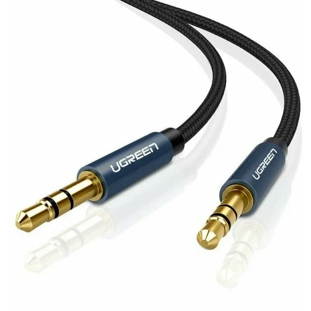Кабель 3.5 Jack (M) - 3.5 Jack (M), 3м, UGREEN AV112 Blue - 10688