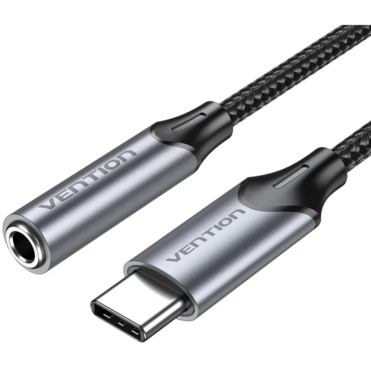 Кабель USB Type-C - 3.5 Jack, 0.1м, Vention BGMHA