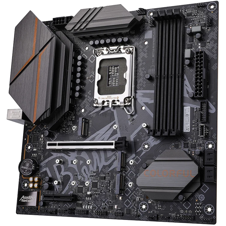 Материнская плата Colorful BATTLE-AX B760M-PLUS D5 V20 - фото 2