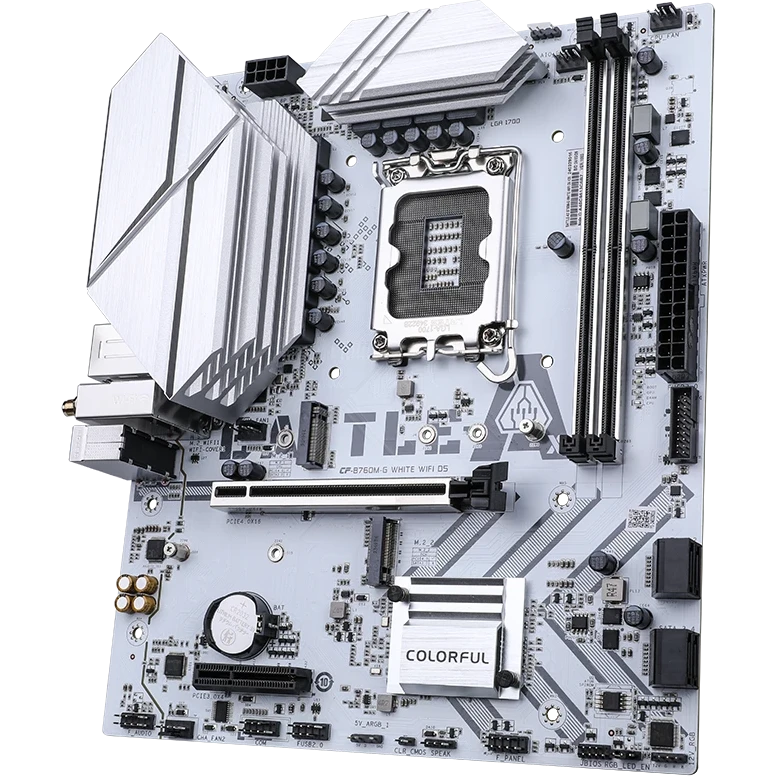 Материнская плата Colorful BATTLE-AX B760M-G WHITE WIFI D5 V20 - фото 2