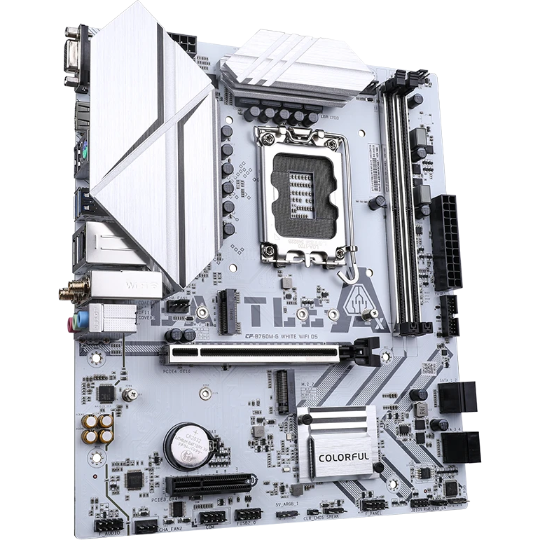 Материнская плата Colorful BATTLE-AX B760M-G WHITE WIFI D5 V20 - фото 3