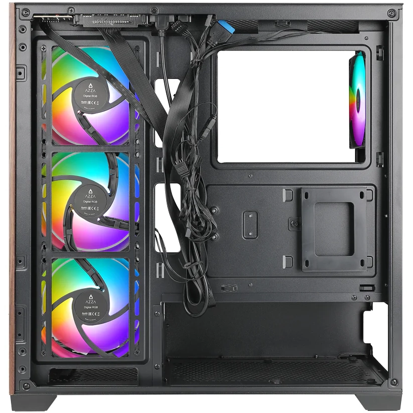 Корпус AZZA Neptune Black - NEPTUNE CSAZ-491 - фото 4