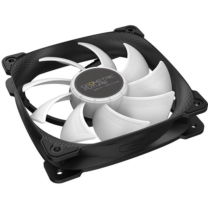 Вентилятор для корпуса Geometric Future Squama 2501B Black - 1F2501B112000 - фото 2