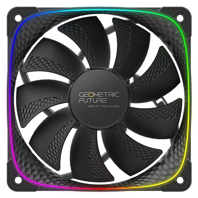 Вентилятор для корпуса Geometric Future Squama 2503RB Black