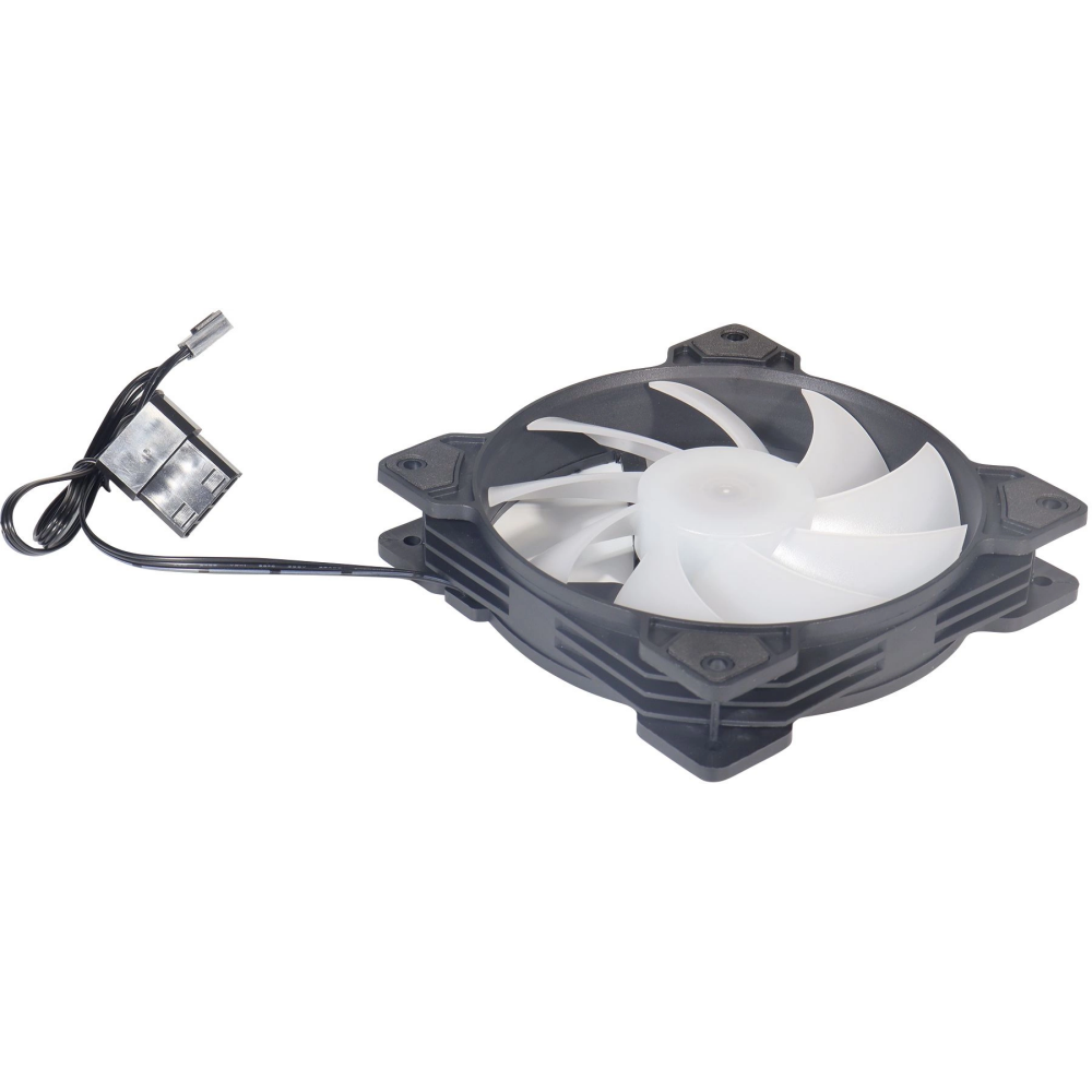 Вентилятор для корпуса Oklick OG-CF120RGB1-BK - фото 2