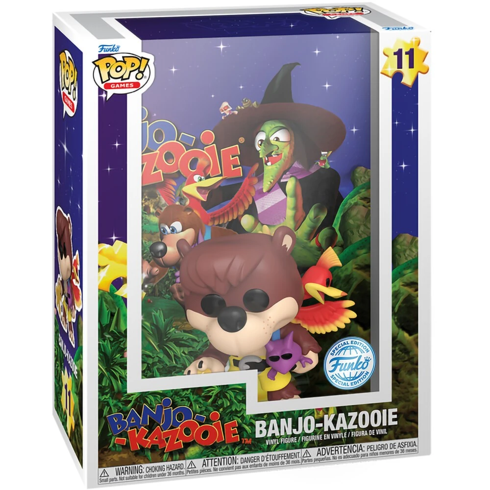 Фигурка Funko POP! Games Cover Banjo-Kazooie Banjo-Kazooie - 77479 - фото 2