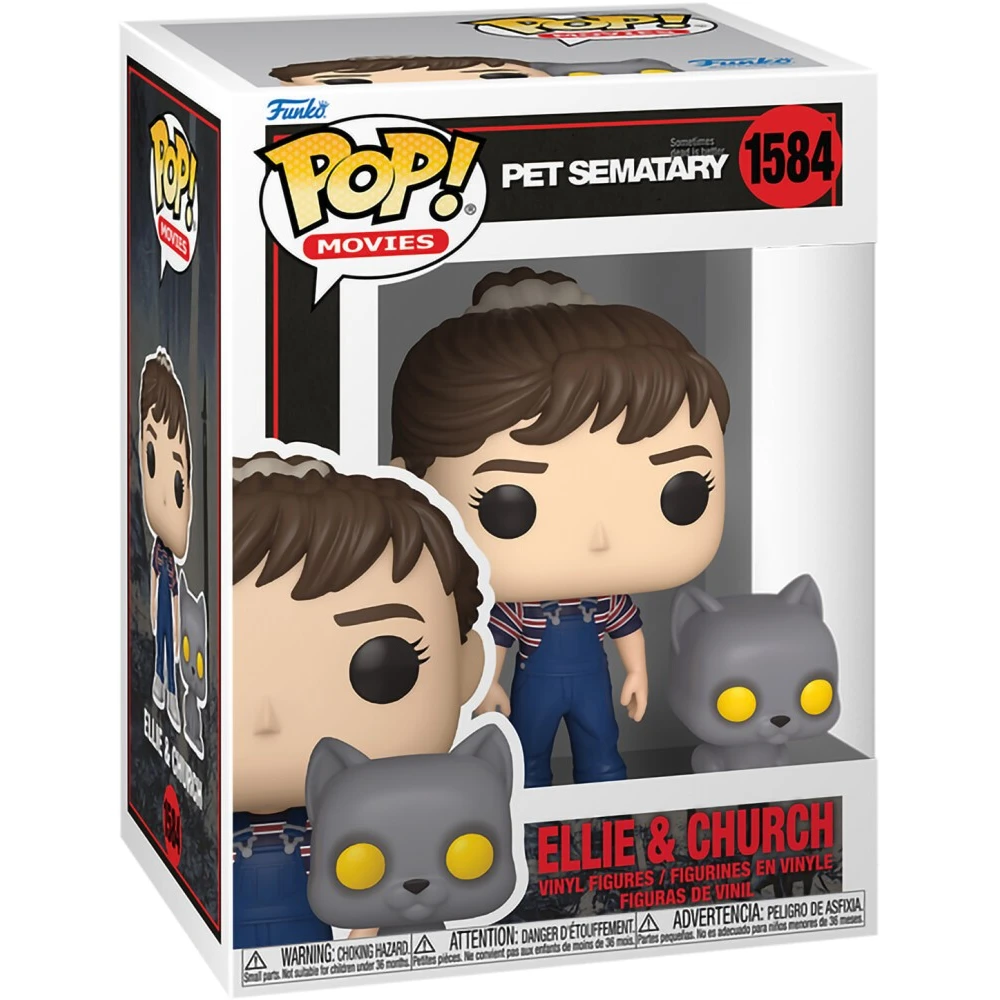 Фигурка Funko POP! Movies Pet Sematary Ellie and Church - 80714 - фото 2