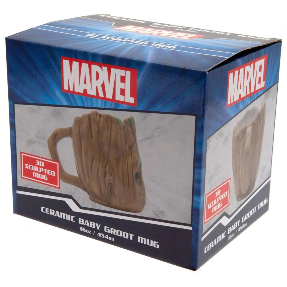 Кружка Pyramid International Guardians of the Galaxy (Baby Groot) 3D Sculpted Shaped Mug - SCMG25438 - фото 2
