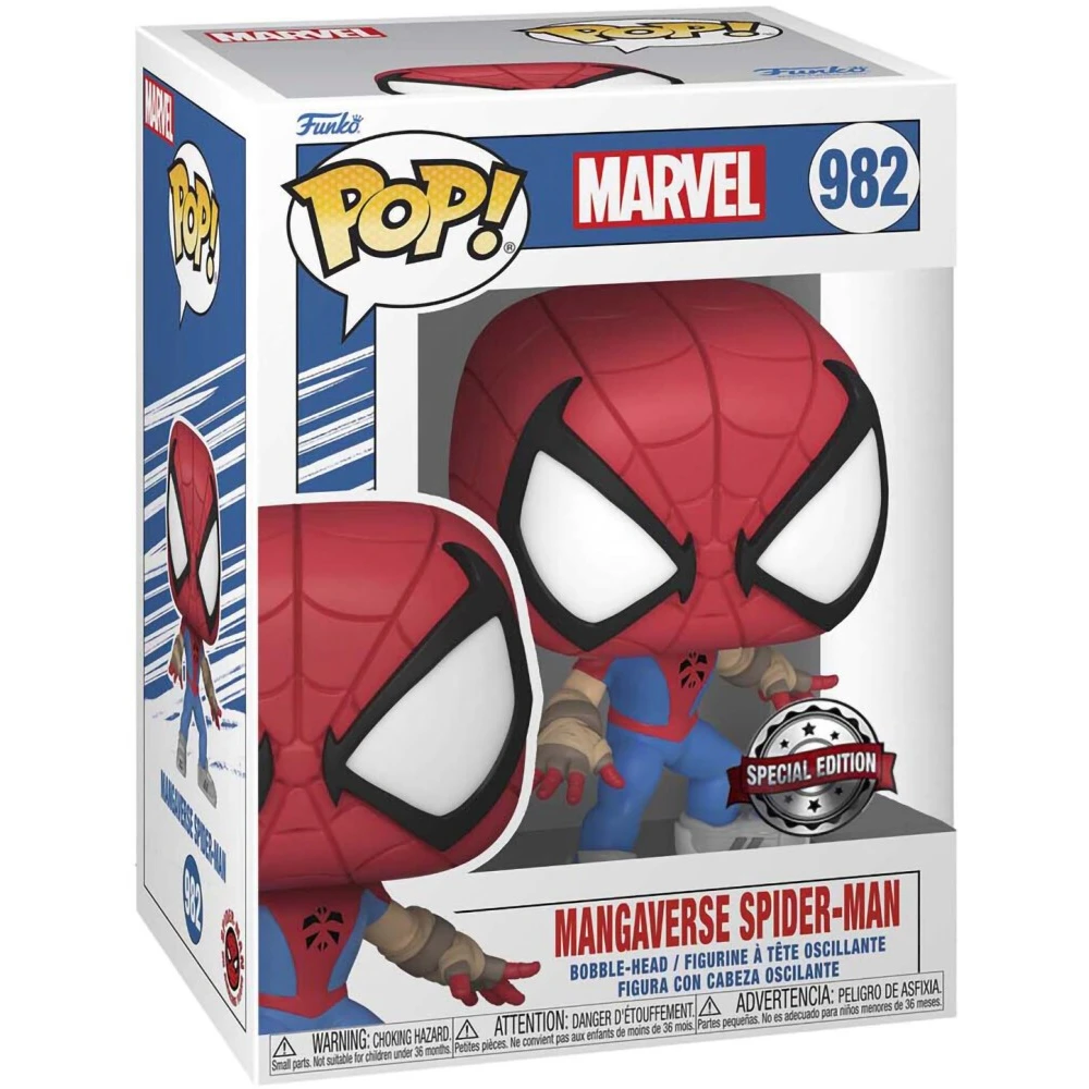 Фигурка Funko POP! Bobble Marvel YS Mangaverse Spider-Man - 62280 - фото 2