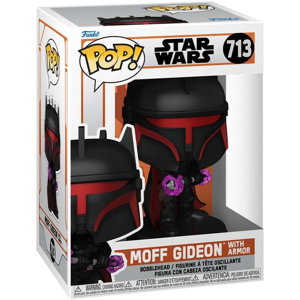 Фигурка Funko POP! Bobble Star Wars Mandalorian S10 Moff Gideon with Armor - 80005 - фото 2