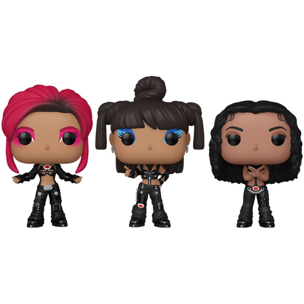 Фигурка Funko POP! Rocks TLC Scrubs T-Boz/Left Eye/Chilly 3PK