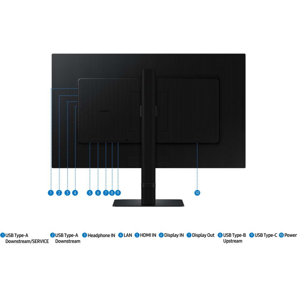 Монитор Samsung 27" LS27D604UAIXCI - фото 8