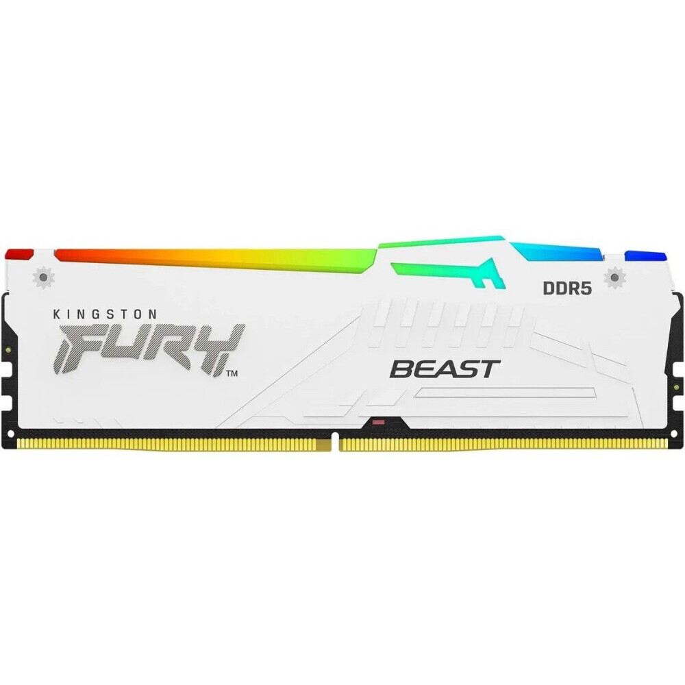 Оперативная память 16GB DDR5 6400MHz Kingston Fury Beast RGB (KF564C32BWEA-16)