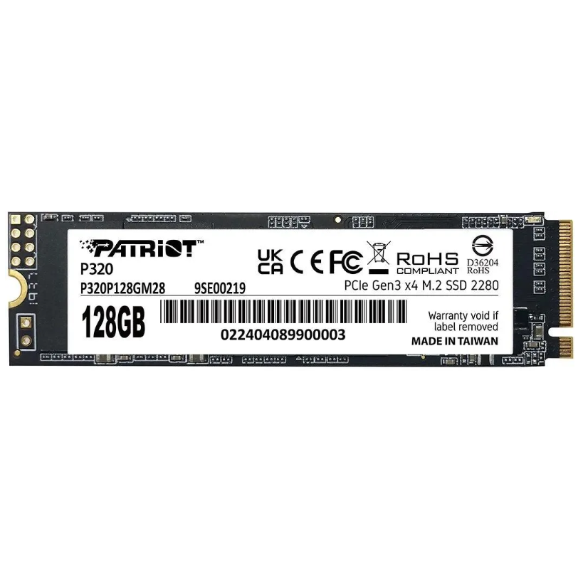 Накопитель SSD 128GB Patriot P320 (P320P128GM28)