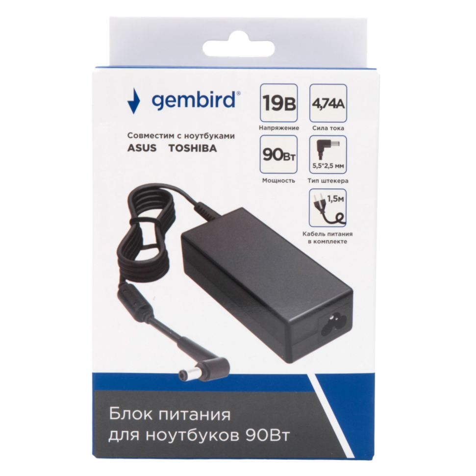 Блок питания для ноутбука Gembird NPA-AC17 - фото 4