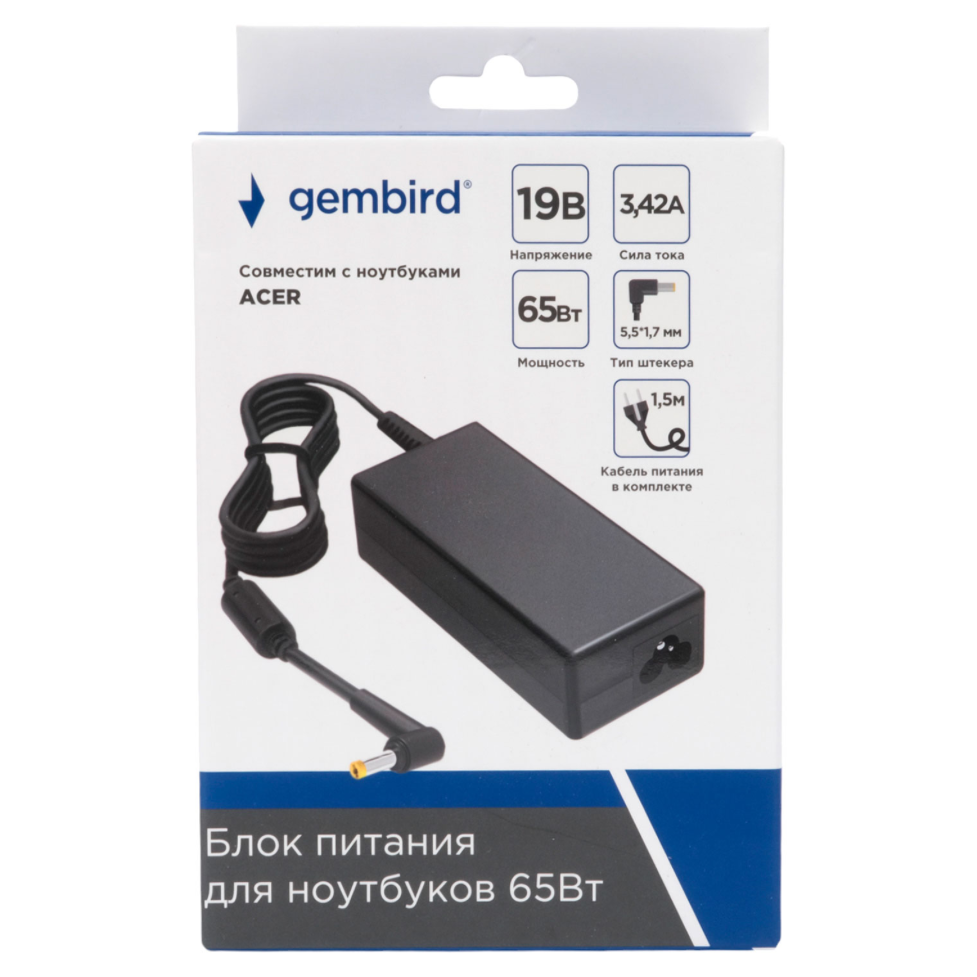 Блок питания для ноутбука Gembird NPA-AC20 - фото 3