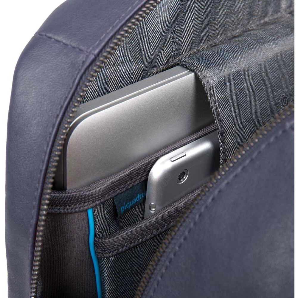 Рюкзак для ноутбука Piquadro Computer Backpack 15.6" Blue (CA4762B3/BLU4) - фото 4