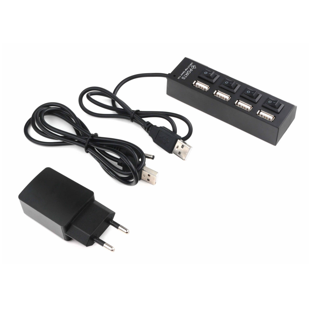 USB-концентратор Gembird UHB-U2P4-02A - фото 4