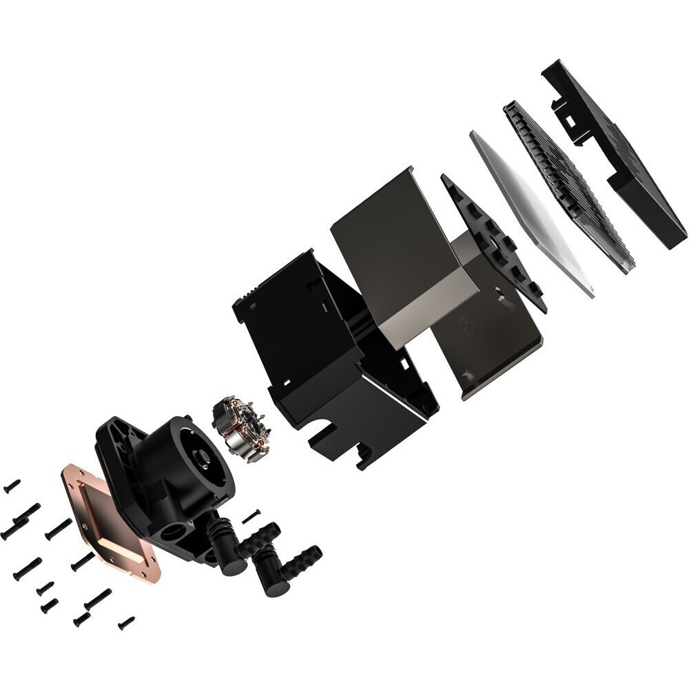 Система жидкостного охлаждения ID-COOLING DX360 MAX BLACK - фото 3