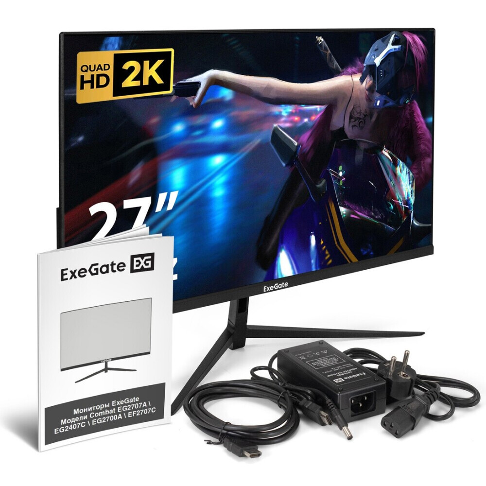 Монитор ExeGate 27" Combat EG2700A - EX297305RUS - фото 6