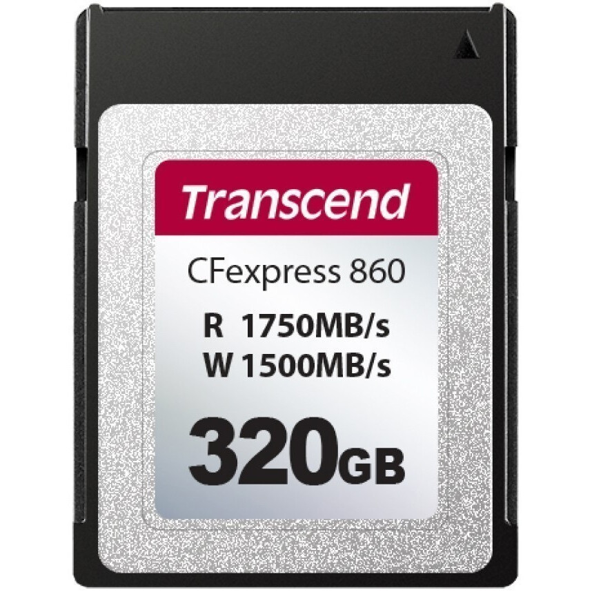 Карта памяти 320GB CFexpress Transcend (TS320GCFE860)