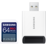 Карта памяти 64Gb SD Samsung PRO Ultimate + USB Card Reader (MB-SY64SB) (MB-SY64SB/WW)
